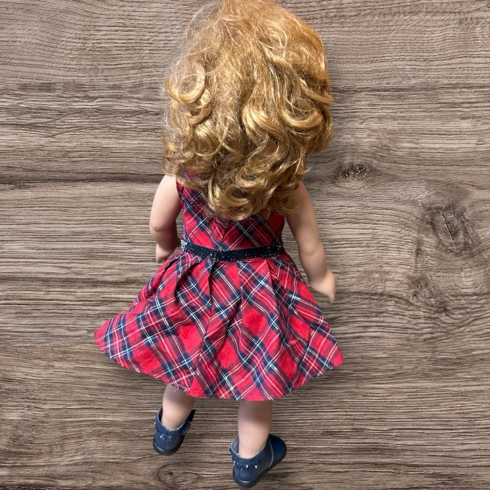 EUC My Life 18-inch fashion doll Peyton Red hair with Green Eyes